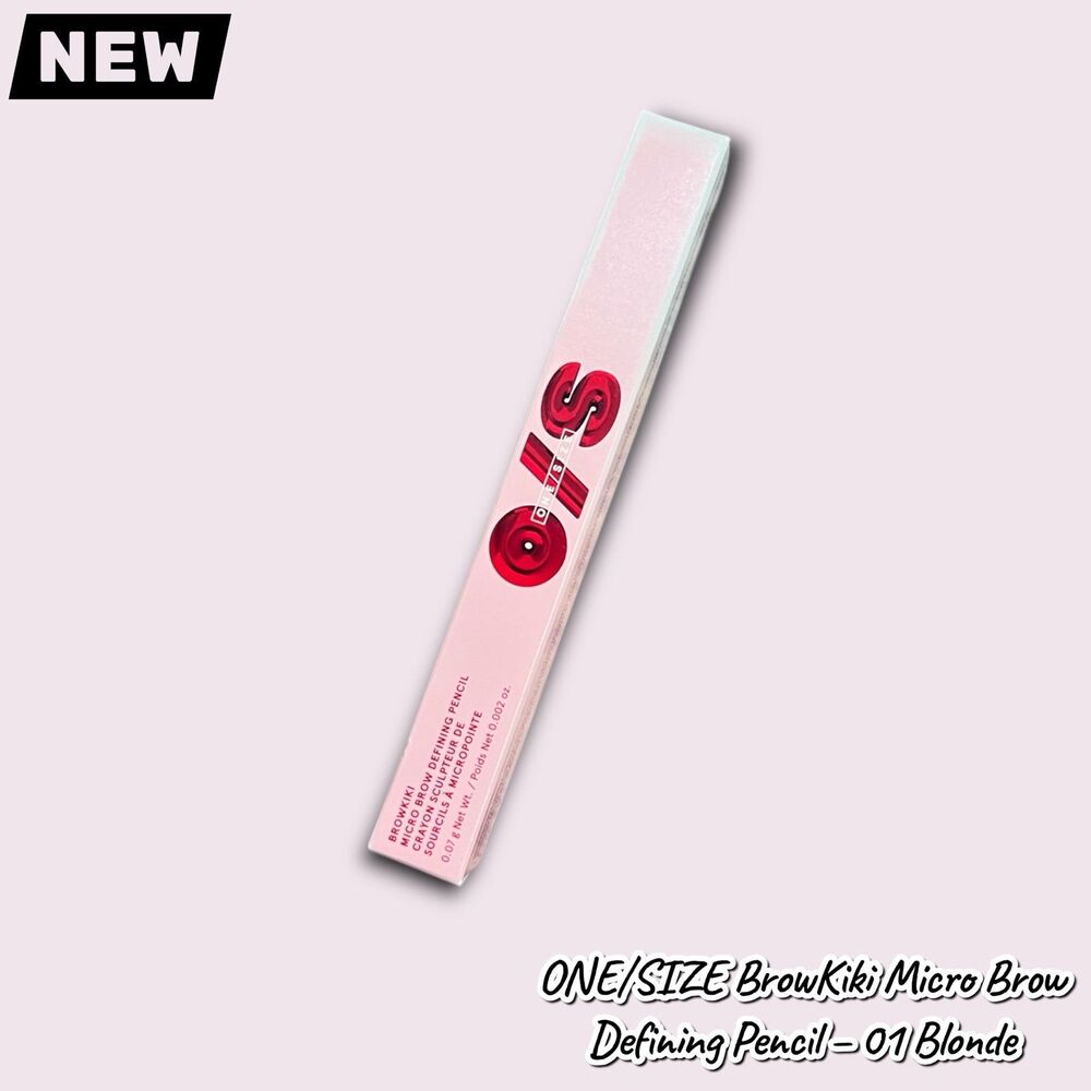 NEW NWT ONE/SIZE BrowKiki Micro Brow Defining Pencil – 01 Blonde - Picture 7 of 8